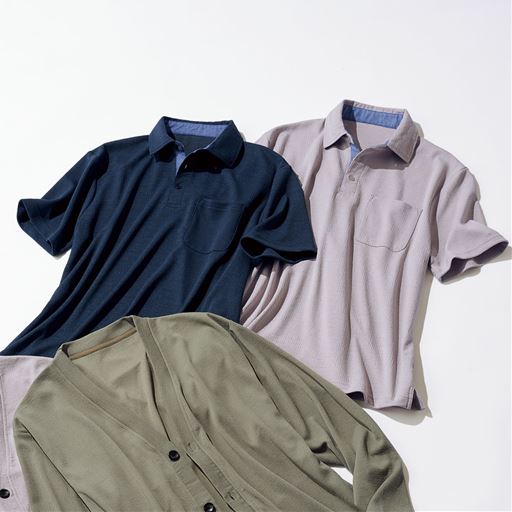 左上からネイビー、ライトグレー