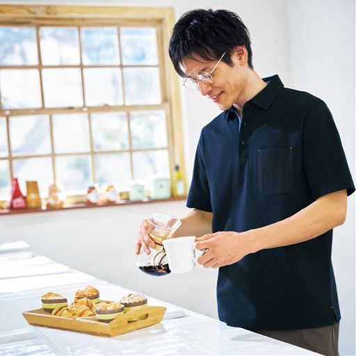 ネイビー コーディネート例