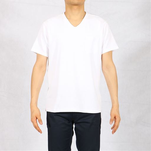 フロント<br>ホワイト着用