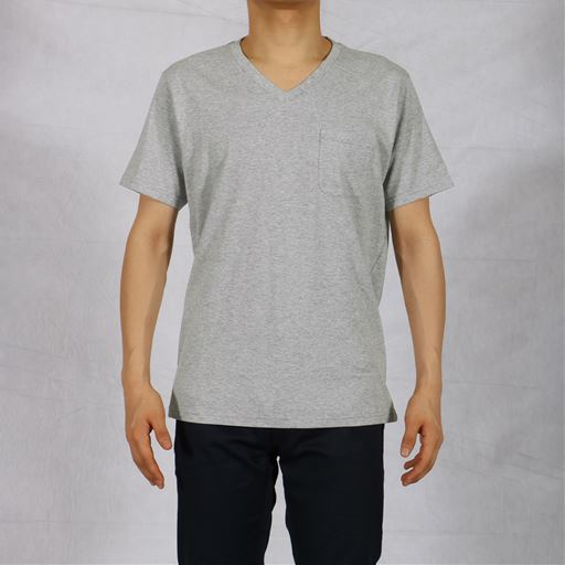 フロント<br>ミディアムグレー着用