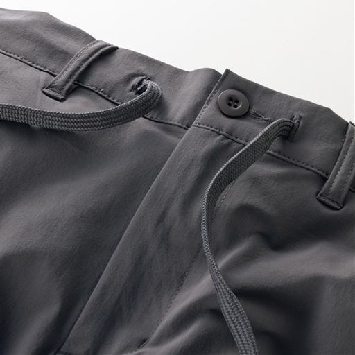 後ろゴム+ヒモ仕様でフロントはきれい見え