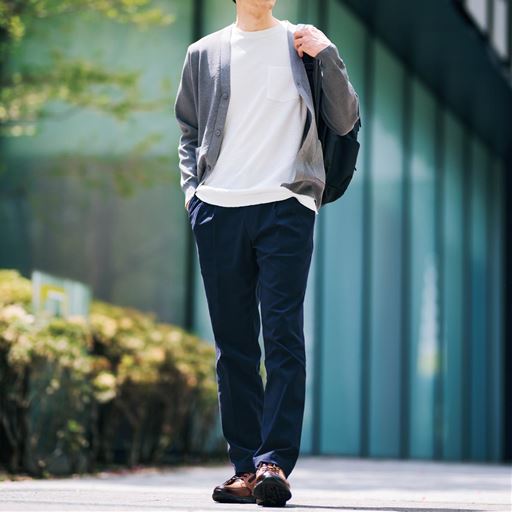 ネイビー系 コーディネート例