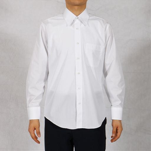 フロント<br>ホワイトA(レギュラー衿)