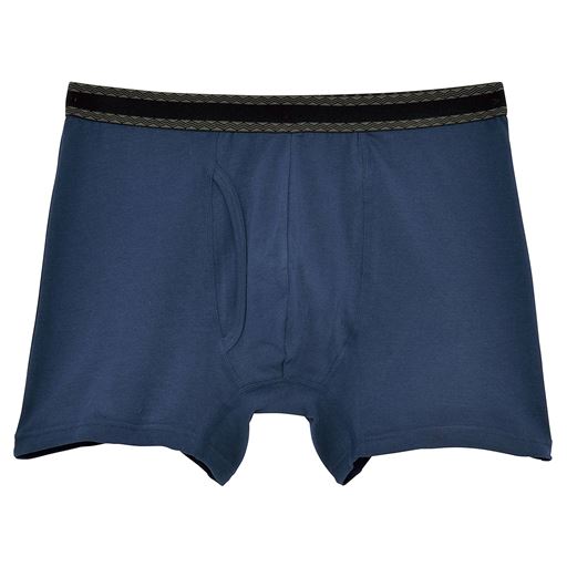 C(色・柄違い3枚組) <br>ネイビー(無地)