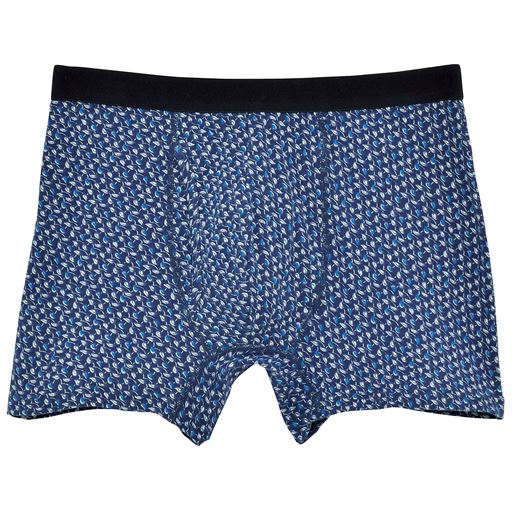 C(色・柄違い3枚組) <br>ネイビー系(総柄)