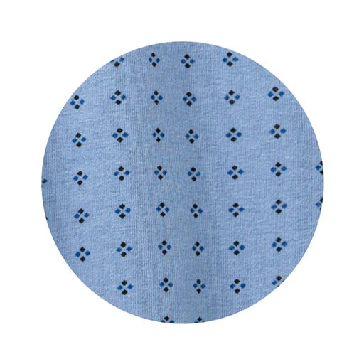 柄アップ D(色・柄違い3枚組) <br>ブルー系(総柄)