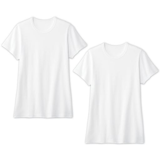 ホワイト(同色2枚組)