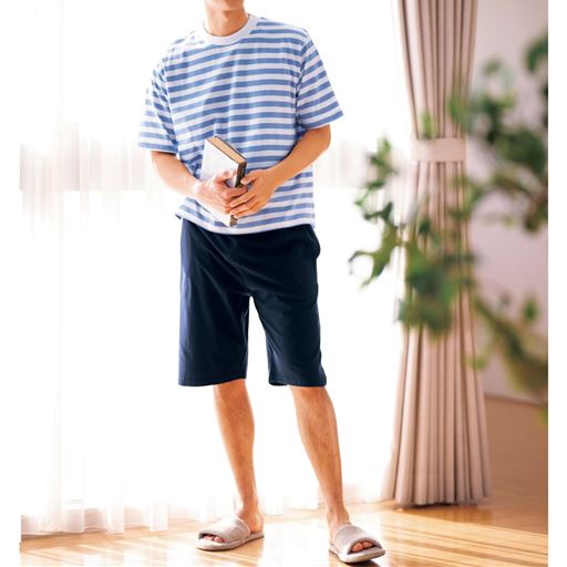 ブルー系 コーディネート例