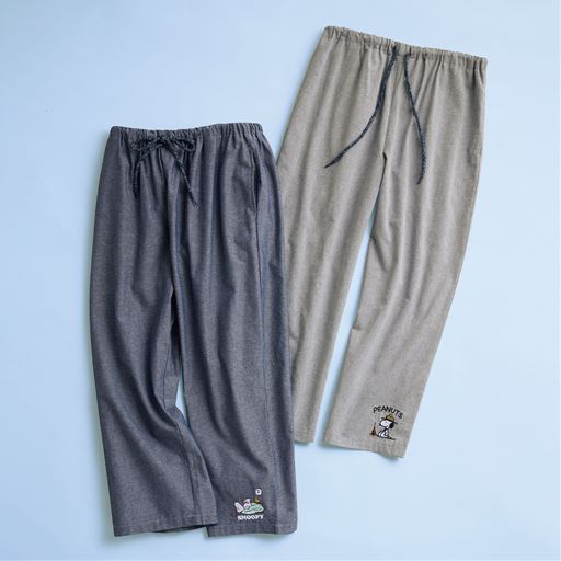 左からネイビーブル ミックスグレー