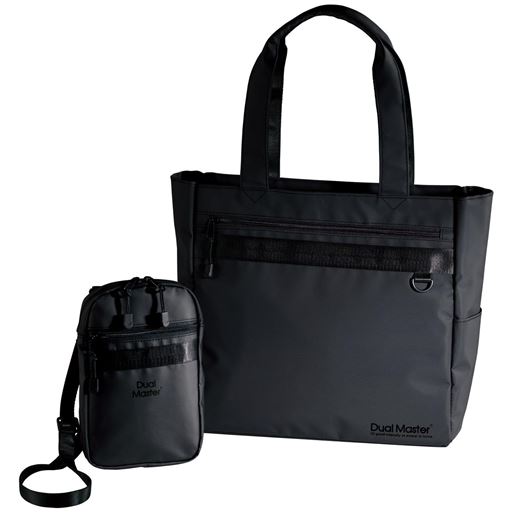 (左から)ブラックA(ミニショルダー)、ブラックB(トートバッグ)