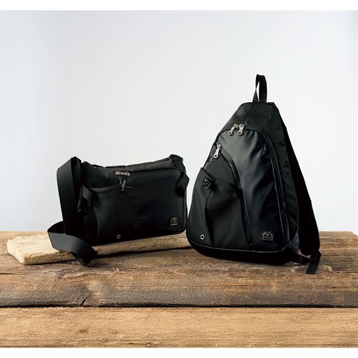 洗練デザインが個性を引き立てる 毎日使えるはっ水バッグ