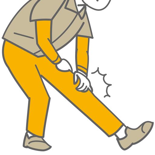 歩くとひざが痛い