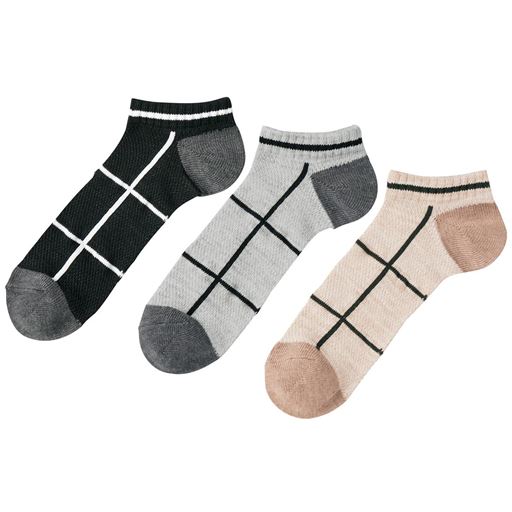 B 6cm丈色違い3足組