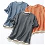 1枚でキマる!表面感のあるレイヤードTシャツ