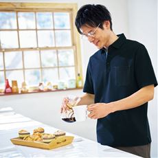 綿混ストレッチサッカーポロシャツ(半袖)