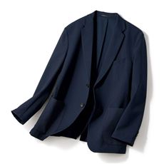 洗えるストレッチサッカージャケット