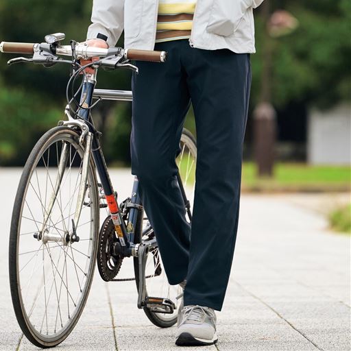 やみつき綿混・接触冷感・吸汗速乾・ヨコストレッチパンツ