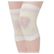【ネット限定】ひざを支えるシルク混サポーター(2枚)