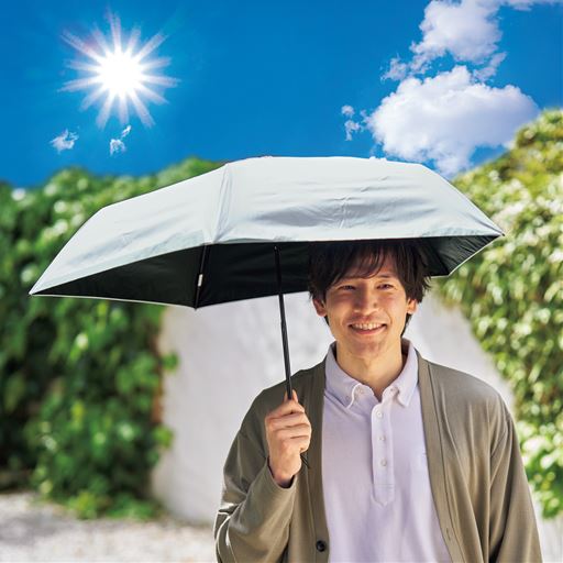 熱中症対策『暑さを遮りクールな涼感!』オフホワイト