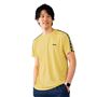 風が通るクールなTシャツ(メッシュ素材)イエロー着用例