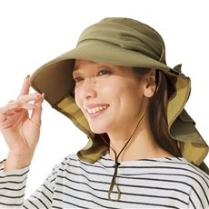 まるで木陰ガーデニングハット