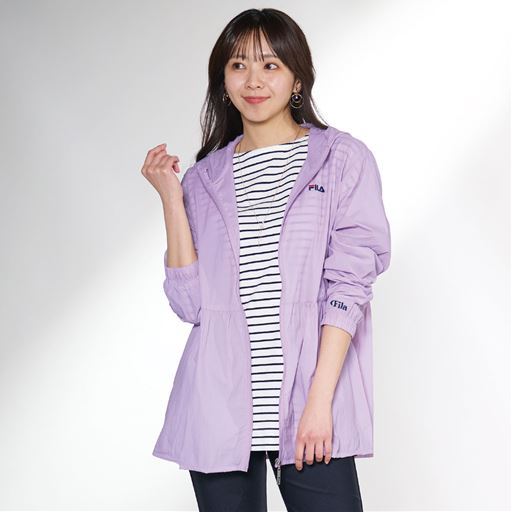 <FILA>はっ水UVカット加工ワッシャーパーカー