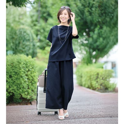 eclaTstyle&reg;軽くてシワになりにくい!おでかけセットアップ