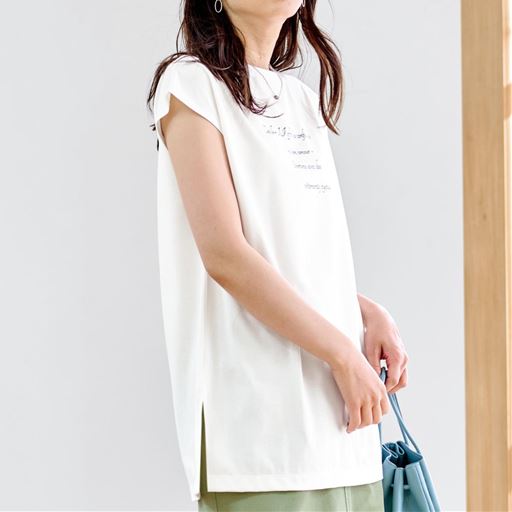 大人ロゴチュニック(UVケア・接触冷感・洗濯機OK)