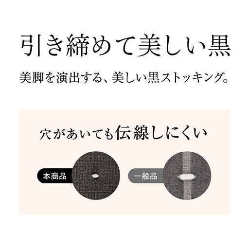穴が開いても広がりにくい仕様です。