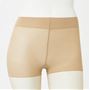 幅広ストレッチウエストバンドで、よく伸びてやさしくフィット。マチ付きで動きやすい。