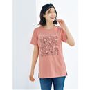 毎日洗える！綿１００％Ｔシャツ（セミロング丈）