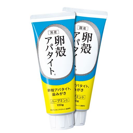 卵殻アパタイト歯みがき(2本組)