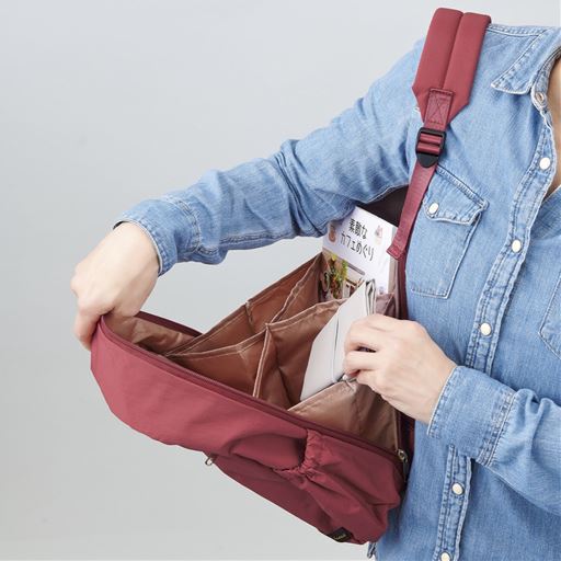 大きく開いて取り出しやすい!