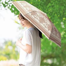 晴雨兼用 まるで木陰な折りたたみ傘
