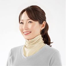 放熱吸汗付け襟風UVネックカバー