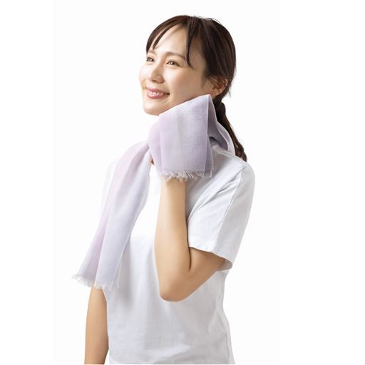 汗をサッと吸収!通気性も◎
