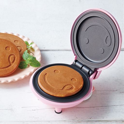 スマイルの可愛いホットケーキが焼ける、ホットケーキメーカー。