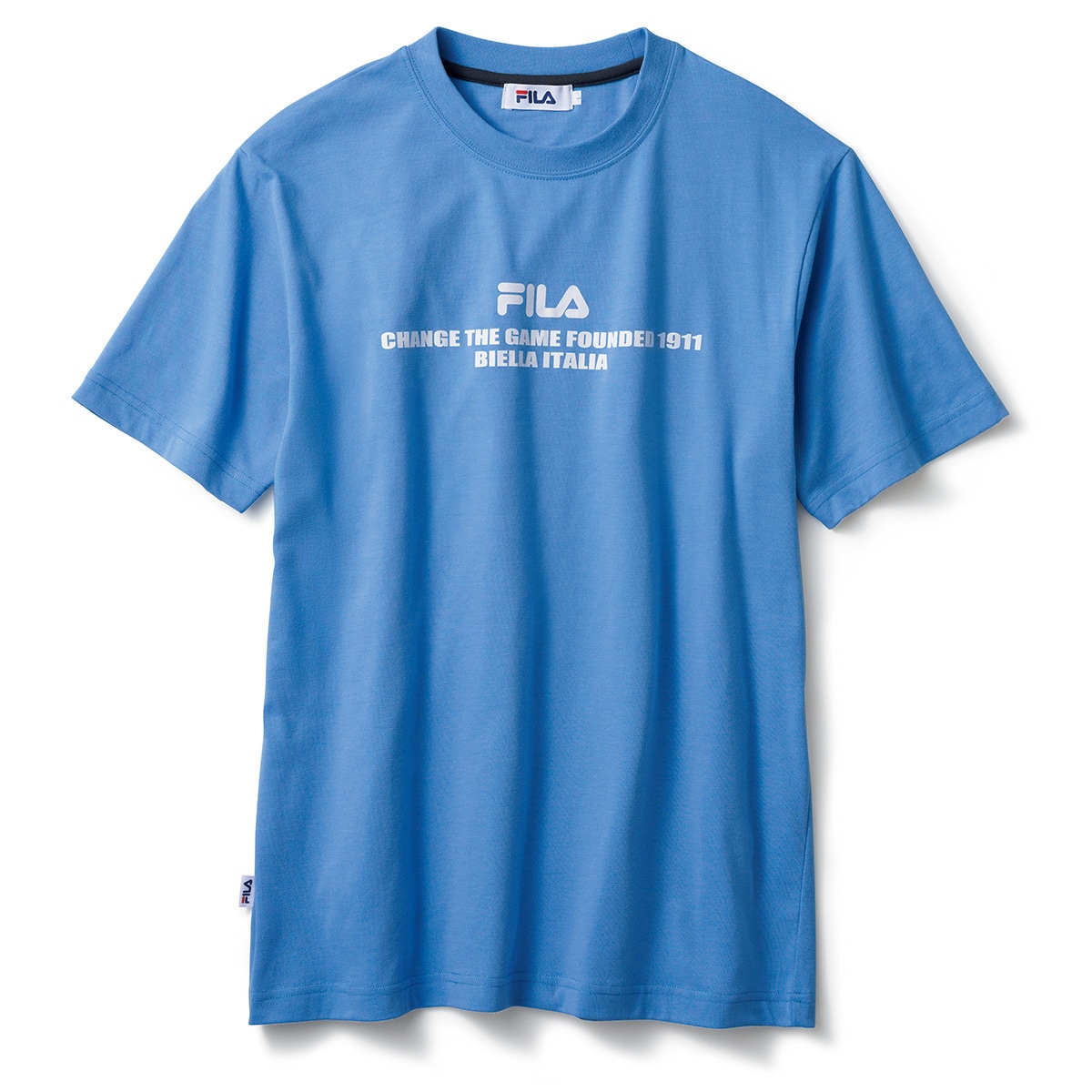 ドライ・プリント半袖Tシャツ(フィラ)(吸汗・速乾機能付き