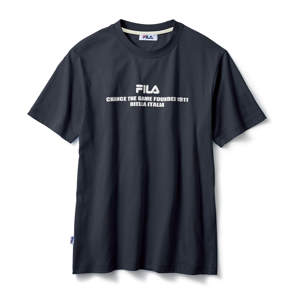 ドライ・プリント半袖Tシャツ(フィラ)(吸汗・速乾機能付き