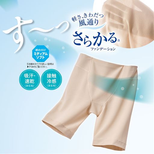 さらかる&reg;ロングガードル(股下約16cm)