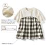カーキ系<br>(Tシャツ部分:アイボリー)