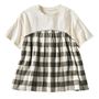 カーキ系<br>(Tシャツ部分:アイボリー)
