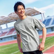 ドライクルーネックTシャツ(ヘッド)(吸水速乾・UVカット・抗菌防臭テープ)
