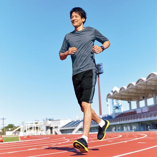 ひんやり・ドライ半袖Tシャツ(吸汗速乾・接触冷感)