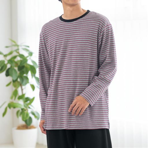 レッド系 コーディネート例