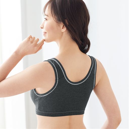 バックスタイル<br>チャコールグレー着用例