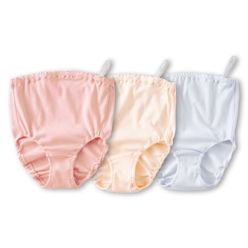 A(パステル系色違い3枚組)<br>ゴムは肌に直接あたらないくるんだ仕様