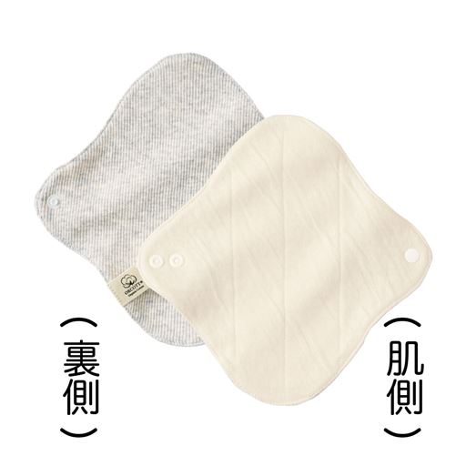 A(ライナー) たて約17.5cm×幅約18cm<br>※生成りの面が肌側(商品は1枚入りです)