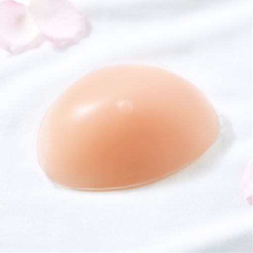 乳がん術後用にお使いいただける自然なバストラインをつくるシリコンタイプのパッド<br>1個売り