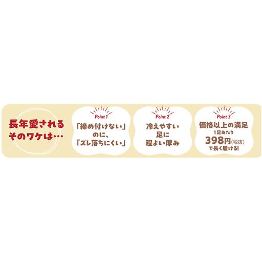 長年愛される理由があります!